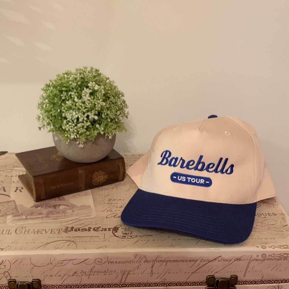 OTTO Barebells US Tour Trucker Hat (Cream & Blue) 💖